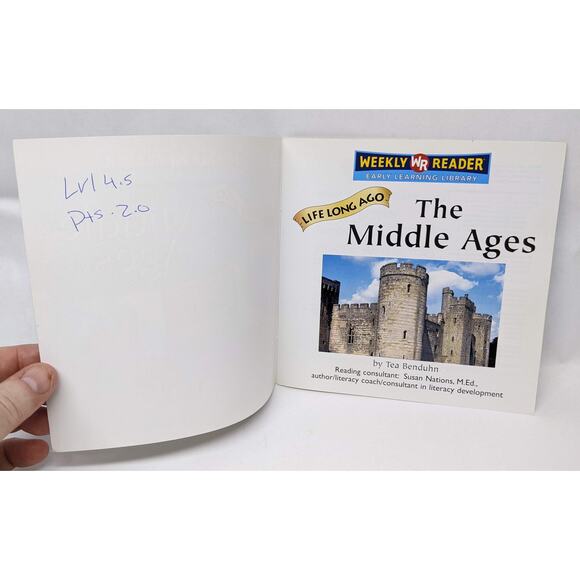 Weekly Reader LIFE LONG AGO Lot of 4 Children's Books Early Learning Library - Picture 2 of 8